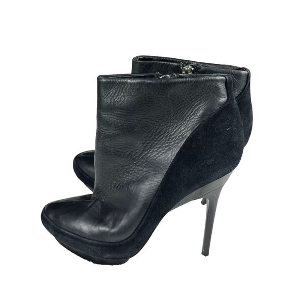 Badgley Mischka Mark + James Dallas Calf Skin Platform Booties - Picture 7 of 13